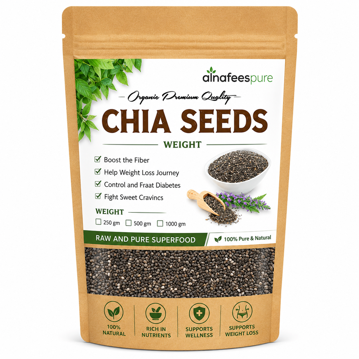 Chia Seeds Imported from Mexico Premium Quality