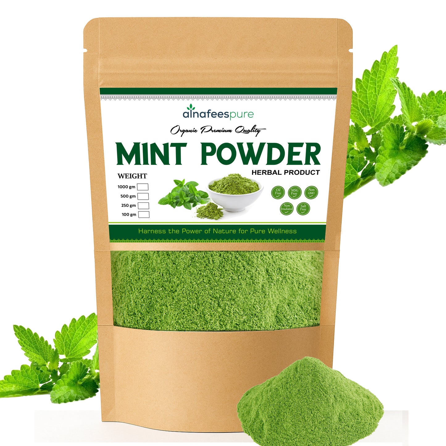 Mint Leaf Powder β 100% Pure, Natural & Organic πΏβ¨