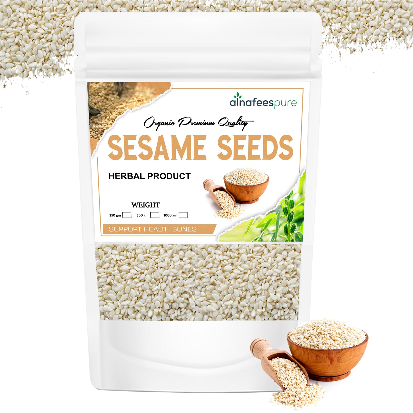 Premium Sesame Seeds – Rich in Calcium, Iron & Healthy Fats for Everyday Nutrition