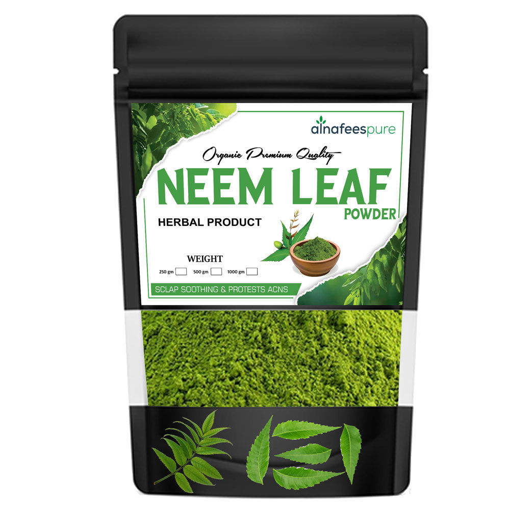 Neem Leaf Powder – 100% Pure, Natural & Organic 🌿✨