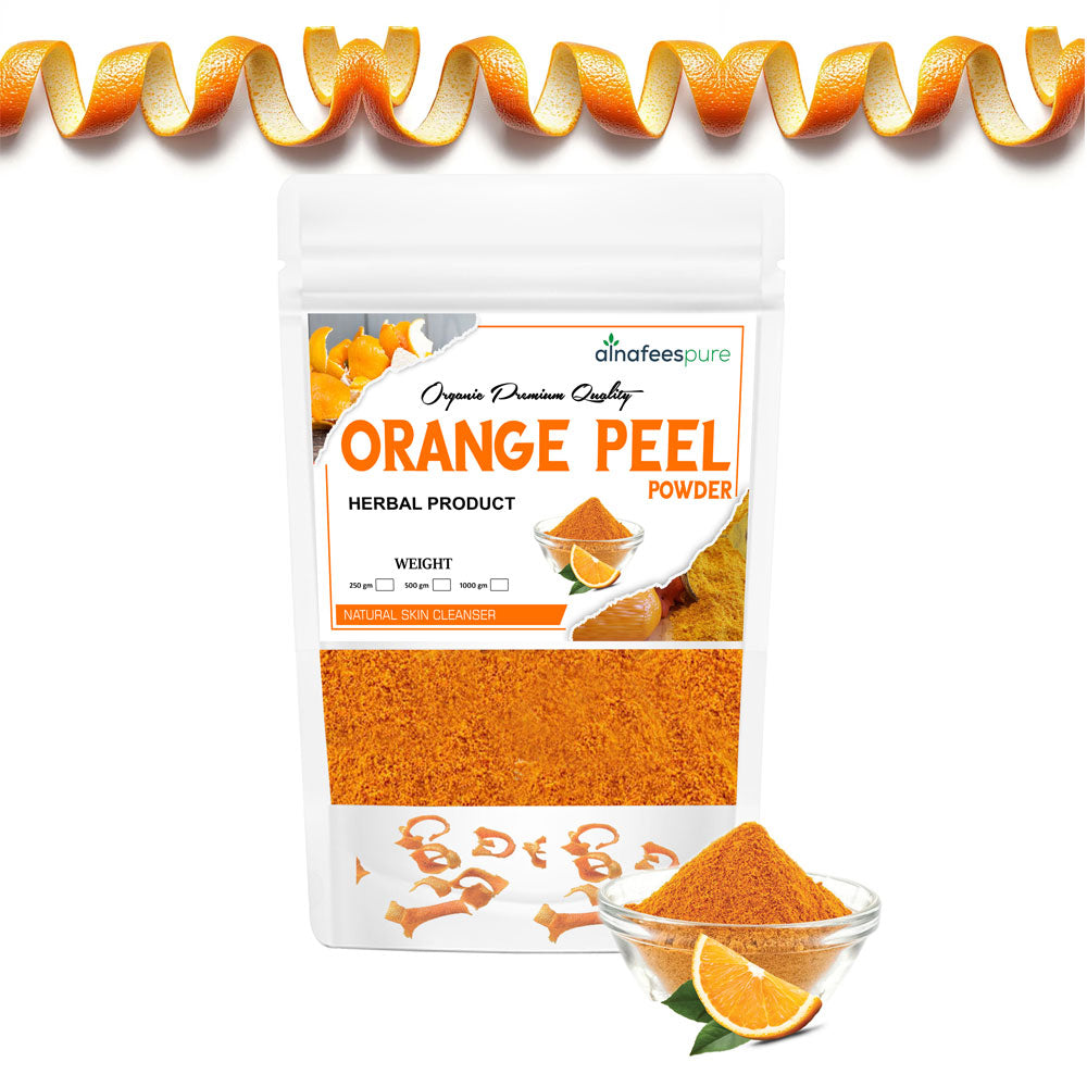 Orange Peel Fine Powder for Skin | Natural Skin Brightening & Anti-aging