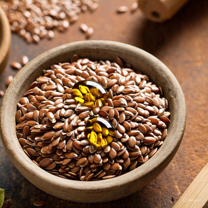 Flax Seed Oil - Cold Pressed and Unrefined for Superior Health Benefits
