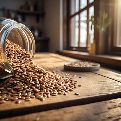 Flax Seed Oil - Cold Pressed and Unrefined for Superior Health Benefits