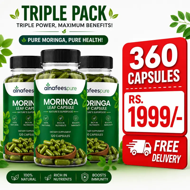 Al-NafeesPure Leaf Moringa Capsules