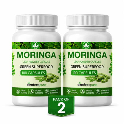 Moringa 100 Capslues Jambo Bottle – Premium Green Superfood