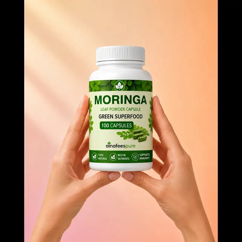 Moringa 100 Capslues Jambo Bottle – Premium Green Superfood