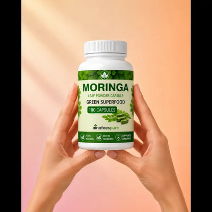 Moringa 100 Capslues Jambo Bottle – Premium Green Superfood