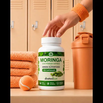 Moringa 100 Capslues Jambo Bottle – Premium Green Superfood