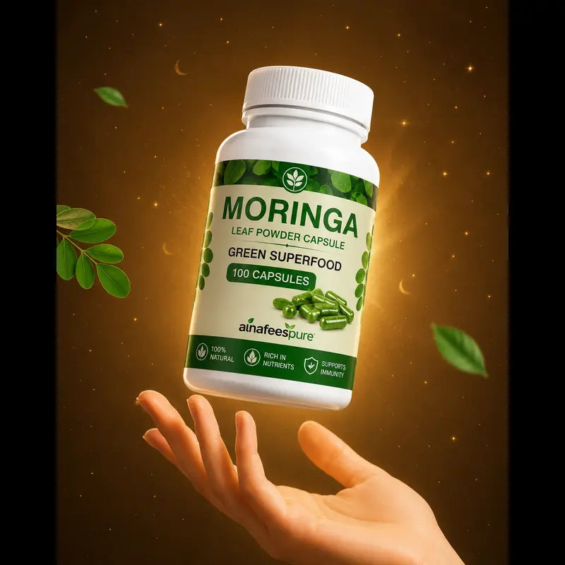 Moringa 100 Capslues Jambo Bottle – Premium Green Superfood