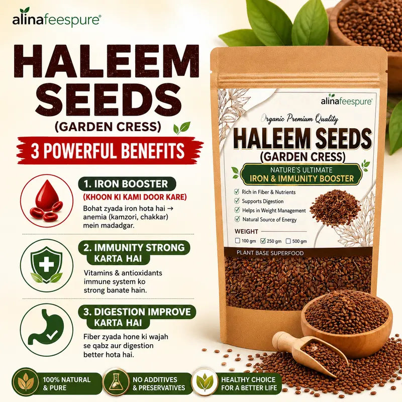 Haleem seeds (Garden Cress) ek powerful superfood