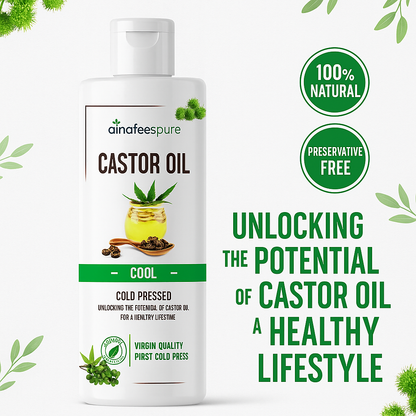 Castor Oil - Ideal for DIY Skin and Hair Recipes 100% Pure & Organic 120