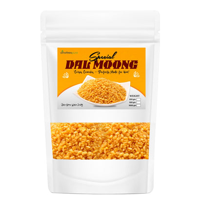 AlnafeesPure Special Dal Moong (Crispy & Crunchy Namkeen Snack) Moong Dal Namkeen | Fried Moong Dal | Salty Lentil Snack