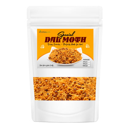 AlnafeesPure Special Dal Moth (Crispy & Spicy Namkeen Snack) Dal Moth Namkeen | Spicy Lentil Mix | Traditional Pakistani Snack