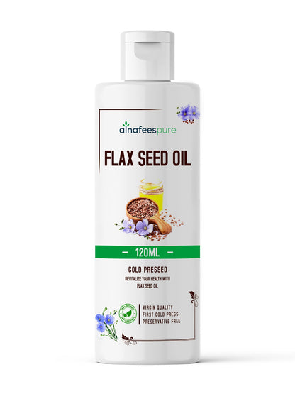 Flax Seed Oil - Cold Pressed and Unrefined for Superior Health Benefits