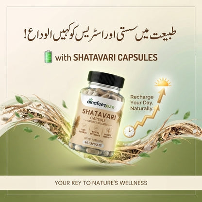 100% Pure & Natural Energy & Hormonal Balance Supplement (60 Capsules)