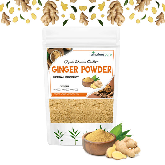 Alnafeespure Ginger Powder Sonth Help is Weight Loss Uses in Food & Beverages Used as a Flavoring Agent