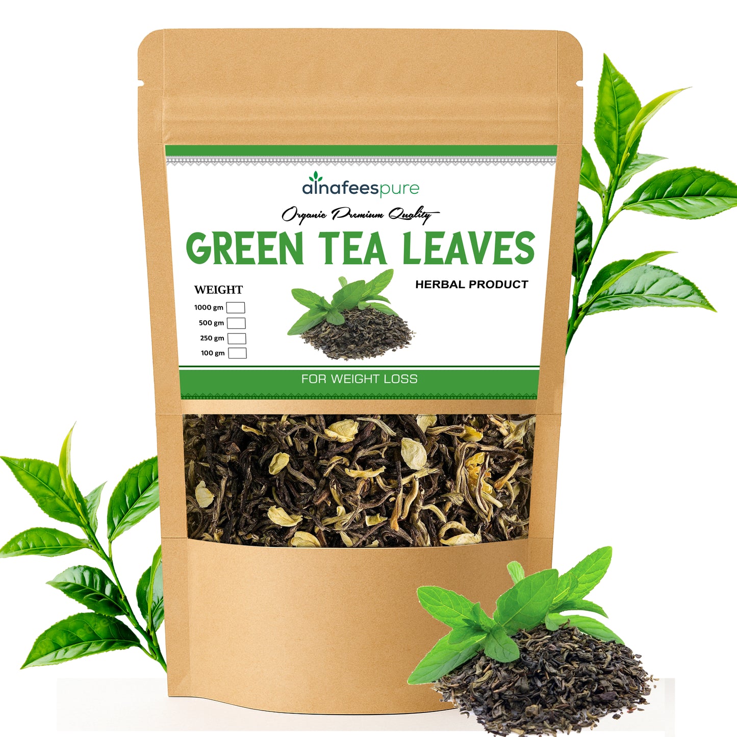 Peshawari Green Tea / Green Tea Dry Leaves