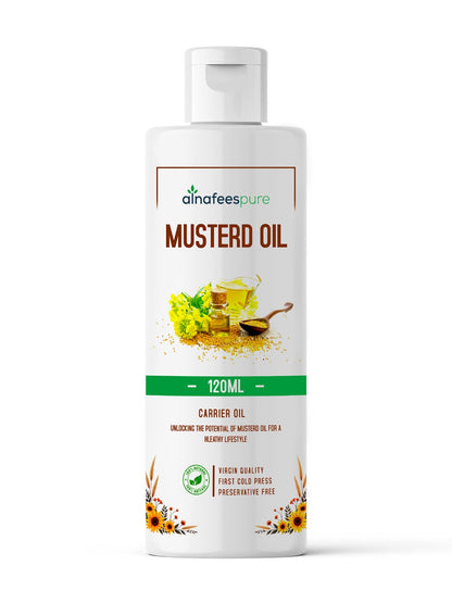 Natural Radiance Mustard Blend  Sarso Hair & Skin Nectar Oil 120ml