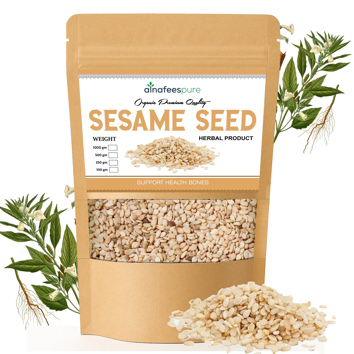 Premium Sesame Seeds – Rich in Calcium, Iron & Healthy Fats for Everyday Nutrition