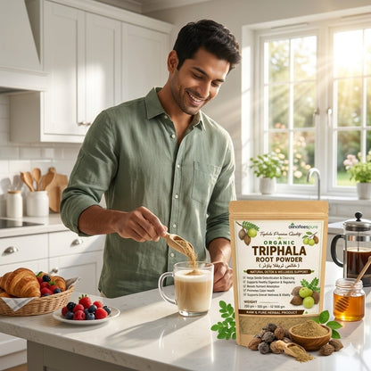 Alnafees Pure Organic Triphala Powder (خالص تریفلا پاؤڈر) – Natural Detox & Wellness Support