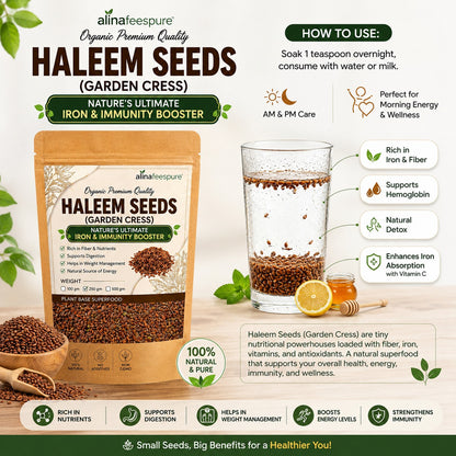 Haleem seeds (Garden Cress) ek powerful superfood