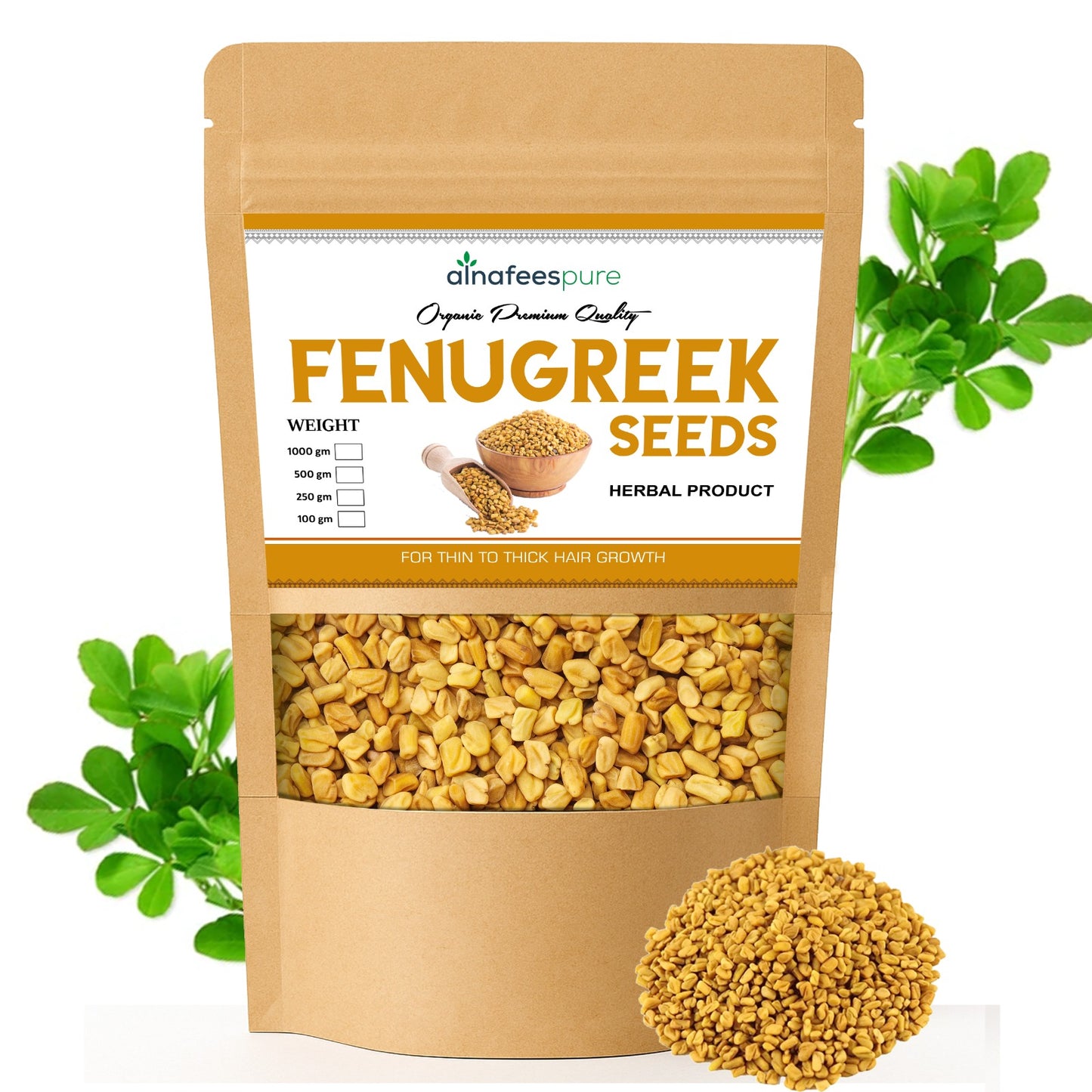 Fenugreek Seeds - Premium Organic Fenugreek for Health & Wellness