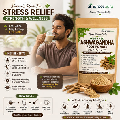 Ashwagandha Root Powder – The All-Natural Solution to Boost Your Energy and Focus