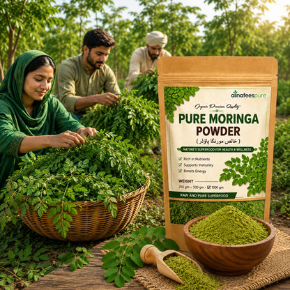 🌿 Moringa Leaf Powder  Organic | Raw & Pure | Superfood 250g | 500g | 1Kg