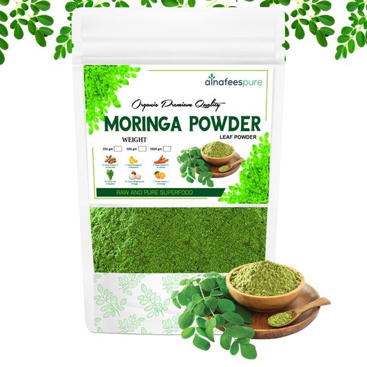 Moringa Powder Pure, Natural and Organic for Hair,Skin and Health