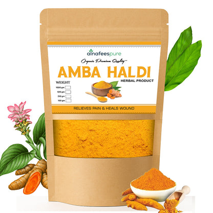 Amba Haldi – Wild Turmeric Powder (100% Pure & Natural)