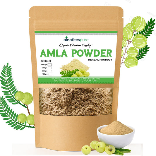🍀 Amla Powder – 100% Pure & Natural (Indian Gooseberry)