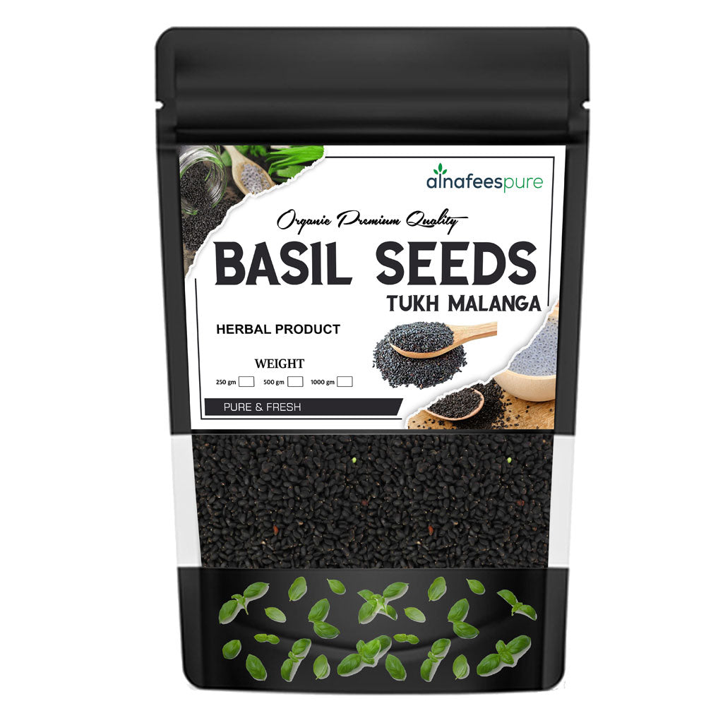 Basil Seeds (Tukh Malanga) [تخم ملنگا]