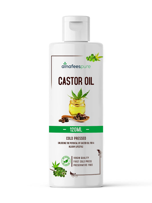 Castor Oil - Ideal for DIY Skin and Hair Recipes 100% Pure & Organic