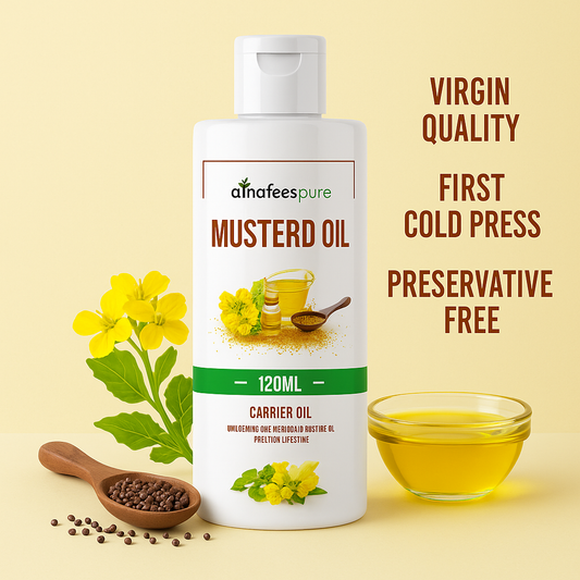 Natural Radiance Mustard Blend  Sarso Hair & Skin Nectar Oil 120ml