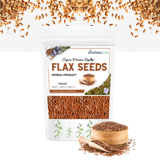Premium Flax Seeds – Rich in Omega-3, Fiber & Nutrients for a Healthier You