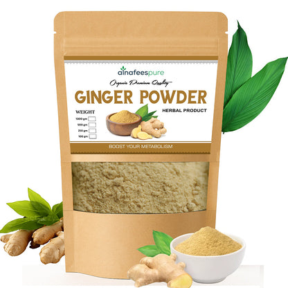 Alnafeespure Ginger Powder Sonth Help is Weight Loss Uses in Food & Beverages Used as a Flavoring Agent
