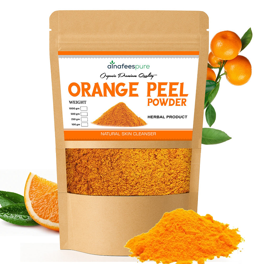 Orange Peel Fine Powder for Skin | Natural Skin Brightening & Anti-aging