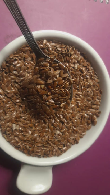 Alnafeespure Premium Flax Seeds Rich in Omega3, Fiber & Nutrients for a Healthier You